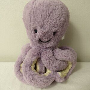 NWOT Jellycat Lavender Little Maya Octopus